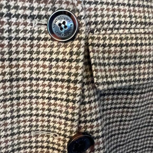 Sam Edelman Brown Houndstooth NWT sleeveless dress. Size 0. NWT. - Picture 6 of 13